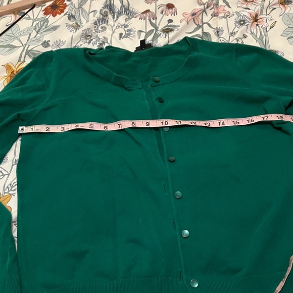Talbots Teal Green Women's Cardigan - Picture 4 of 5
